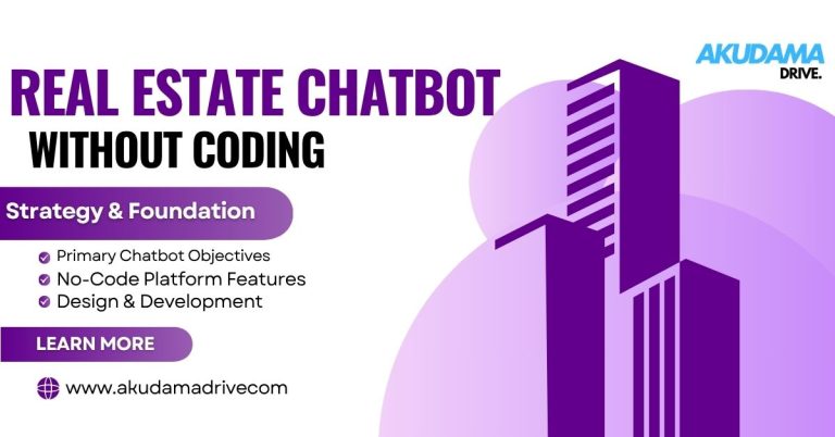 Real estate chatbot without coding