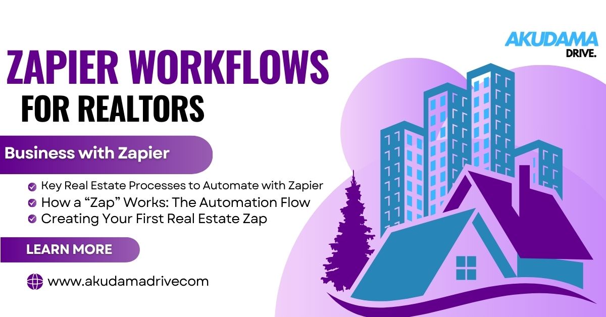 Zapier workflows for realtors